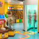 Rendering of the new experiential M&M’s stores.